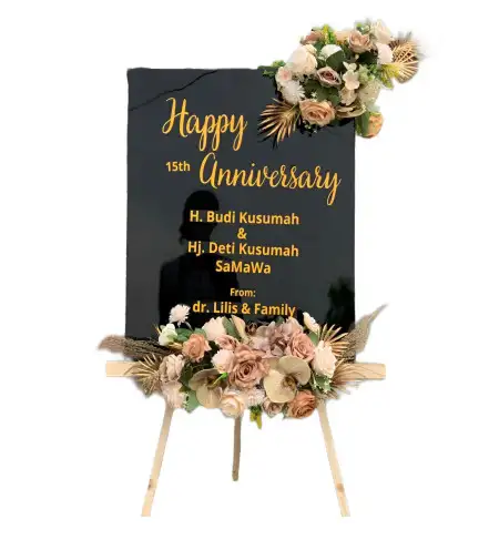 Papan Bunga Akrilik Bantaeng